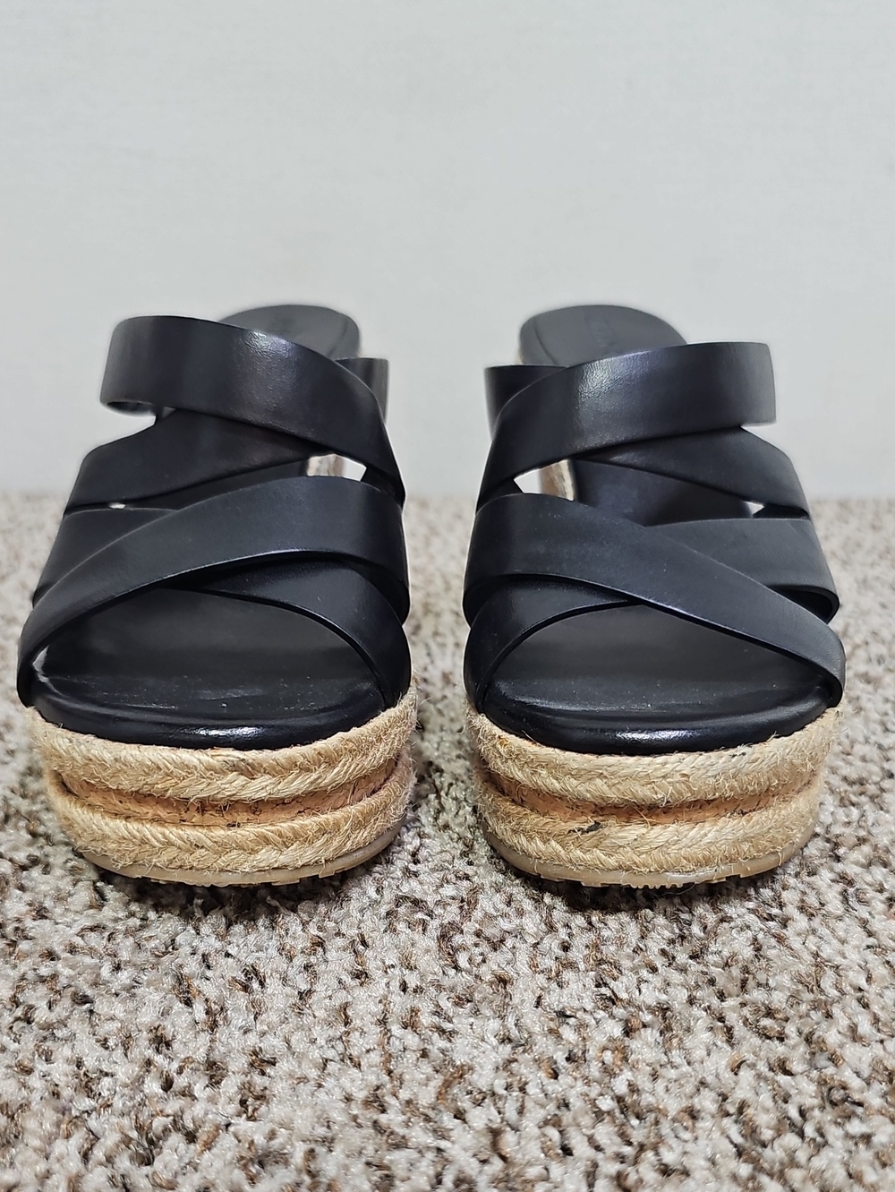 JIMMY CHOO PRISMA VACHETTA CORK WEDGE SANDALS BFPM-07-204 - Picture 2 of 12